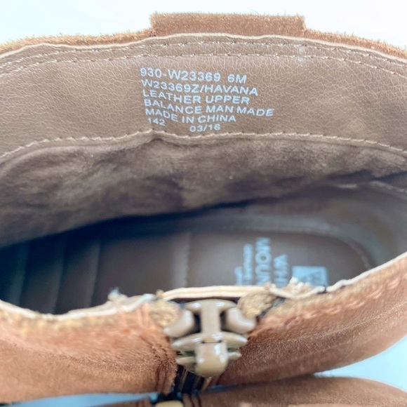 White Mountain Havana Hazel Suede Ankle Boots 6 M - Picture 8 of 10